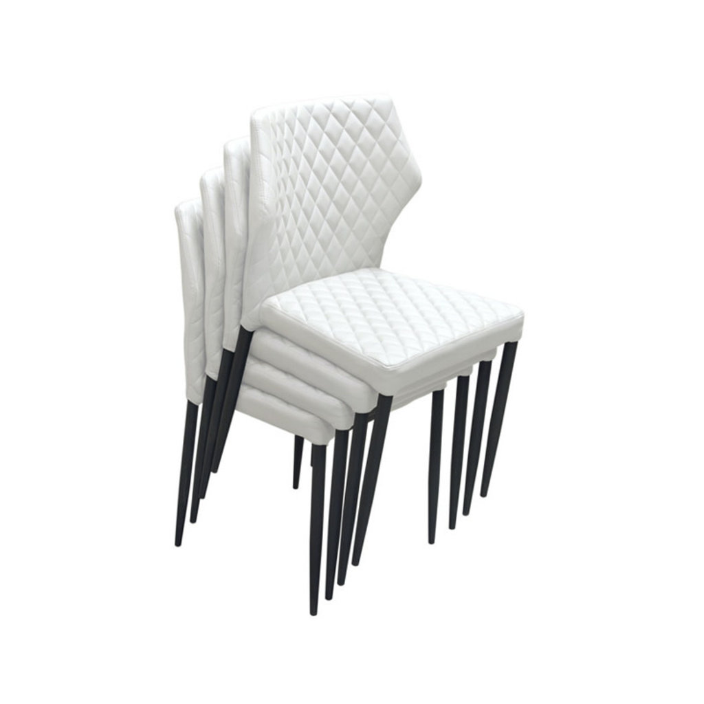 Diamond Sofa Milo Dining Chair White