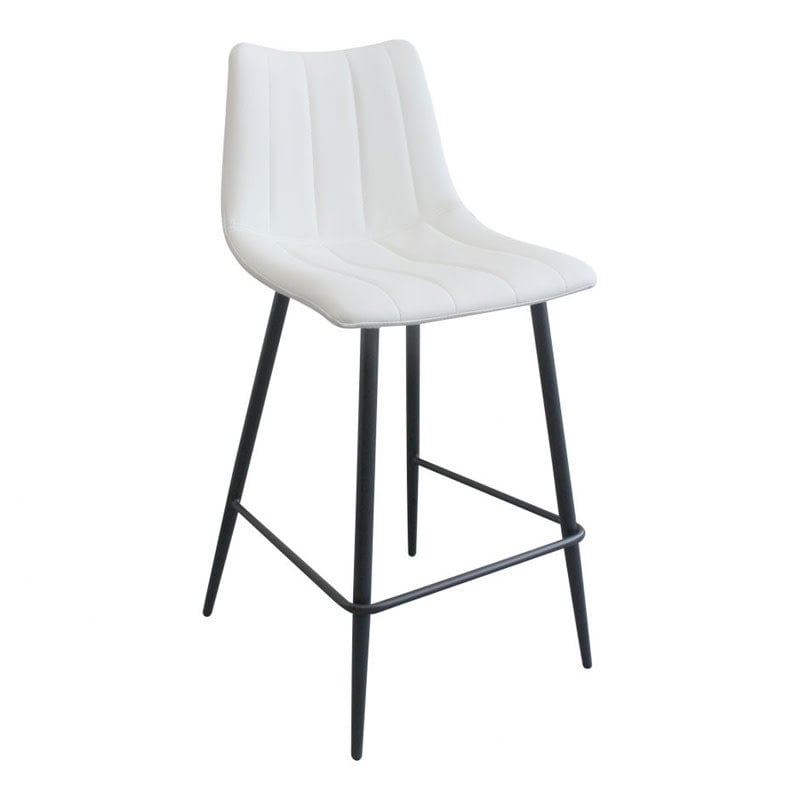 Moe's Home Collection Alibi Counter Stool Ivory-M2