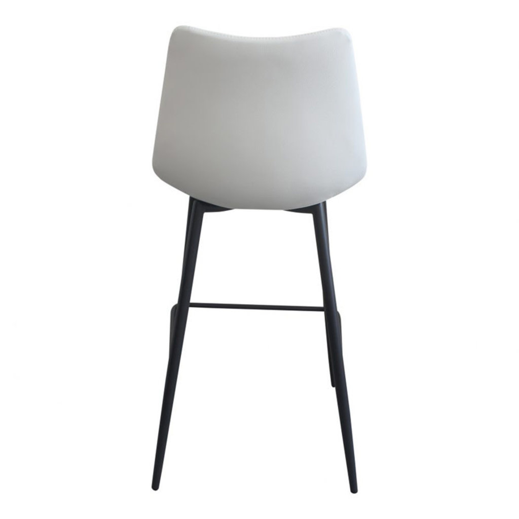 Moe's Home Collection Alibi Counter Stool Ivory-M2