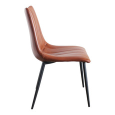 Moe's Home Collection Alibi Dining Chair Brown-M2