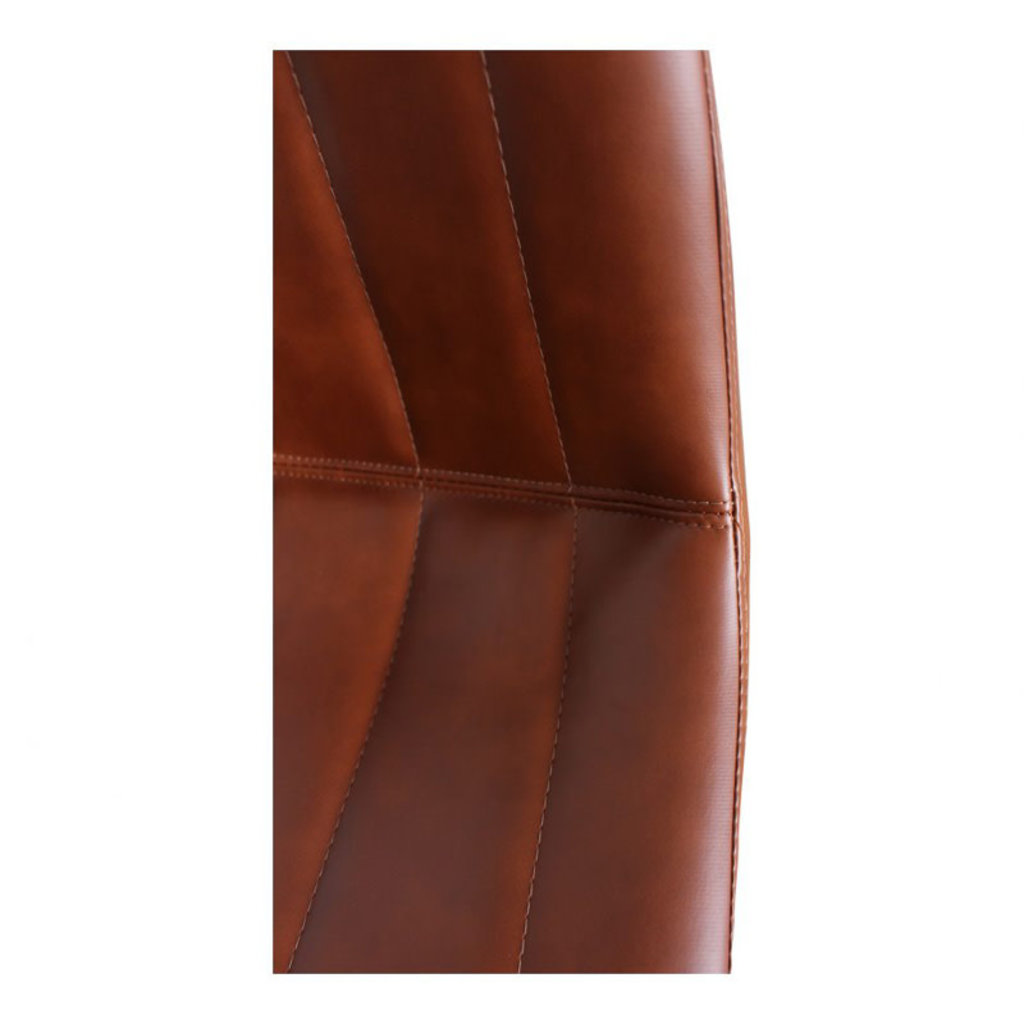 Moe's Home Collection Alibi Dining Chair Brown-M2