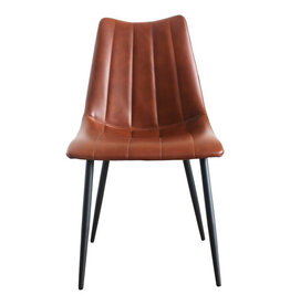 Moe's Home Collection Alibi Dining Chair Brown-M2