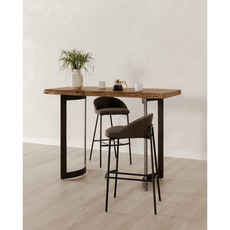 Moe's Home Collection Bent Bar Table Smoked