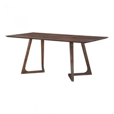 Moe's Home Collection Godenza Dining Table Rectangular Walnut