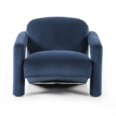 Four Hands Jordy Chair-Sapphire Navy