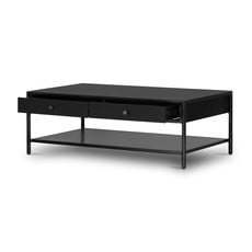 Four Hands Soto Coffee Table-Black