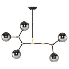 Nuevo Living Atom 5 Pendant Grey