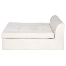 Nuevo Living Lola Modular Chaise Champagne Microsuede