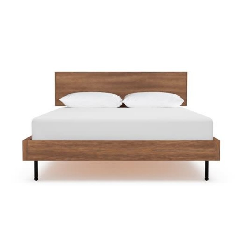 Gus Modern Munro Queen Bed in Walnut