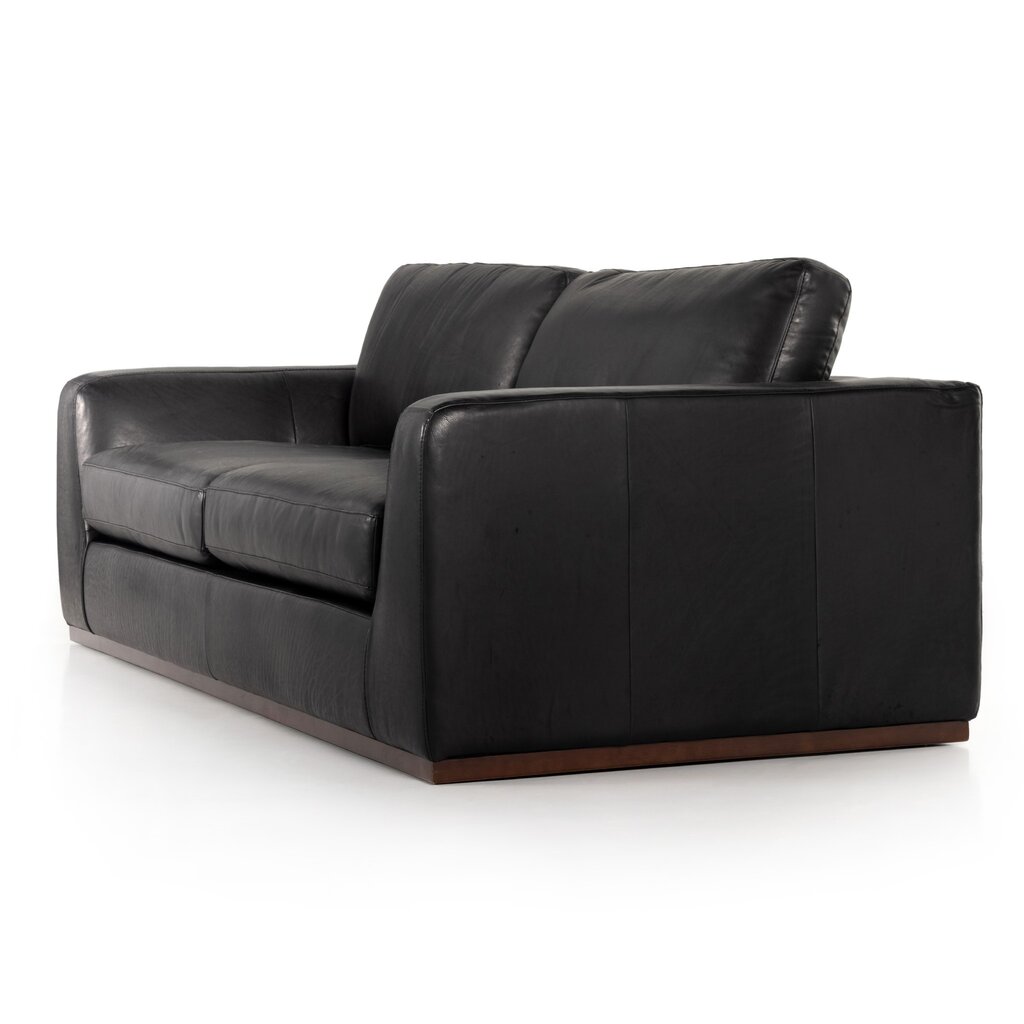 Four Hands Colt Sofa-98"-Heirloom Black