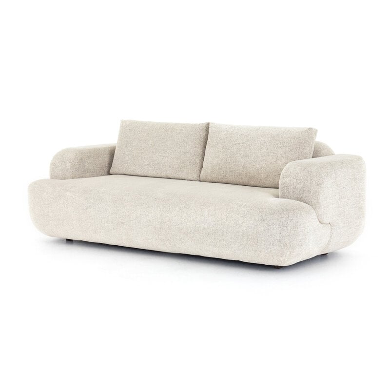 Four Hands Benito Sofa-90"-Plushtone Linen