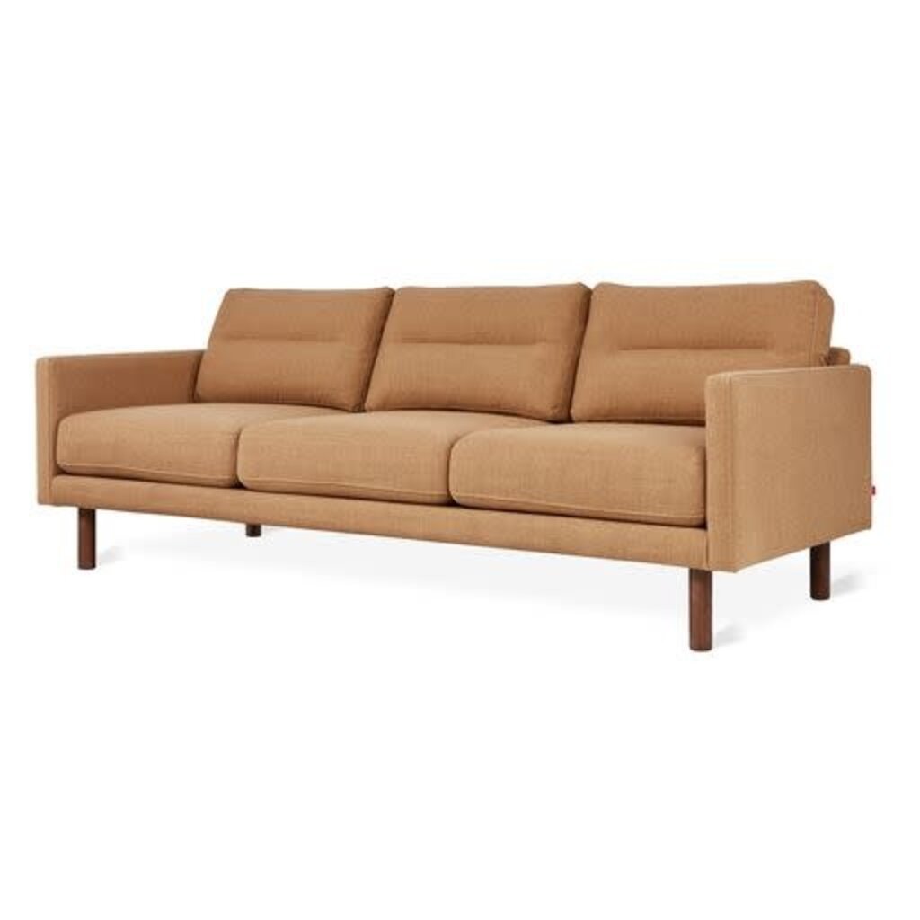 Gus Modern Miller Sofa Caledon Amber Walnut Legs