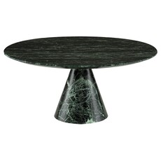 Nuevo Living Claudio Coffee Table - Green Marble 35.5"