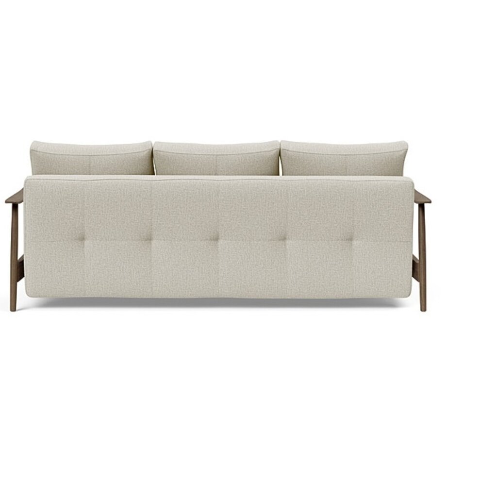 Innovation Living Caluma Quilt Sofa - Smoked Oak  Arms/Legs - Mixed Dance Natural