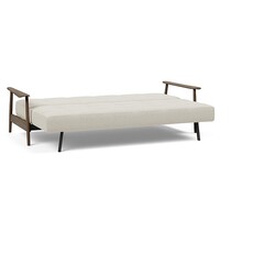 Innovation Living Caluma Quilt Sofa - Smoked Oak  Arms/Legs - Mixed Dance Natural