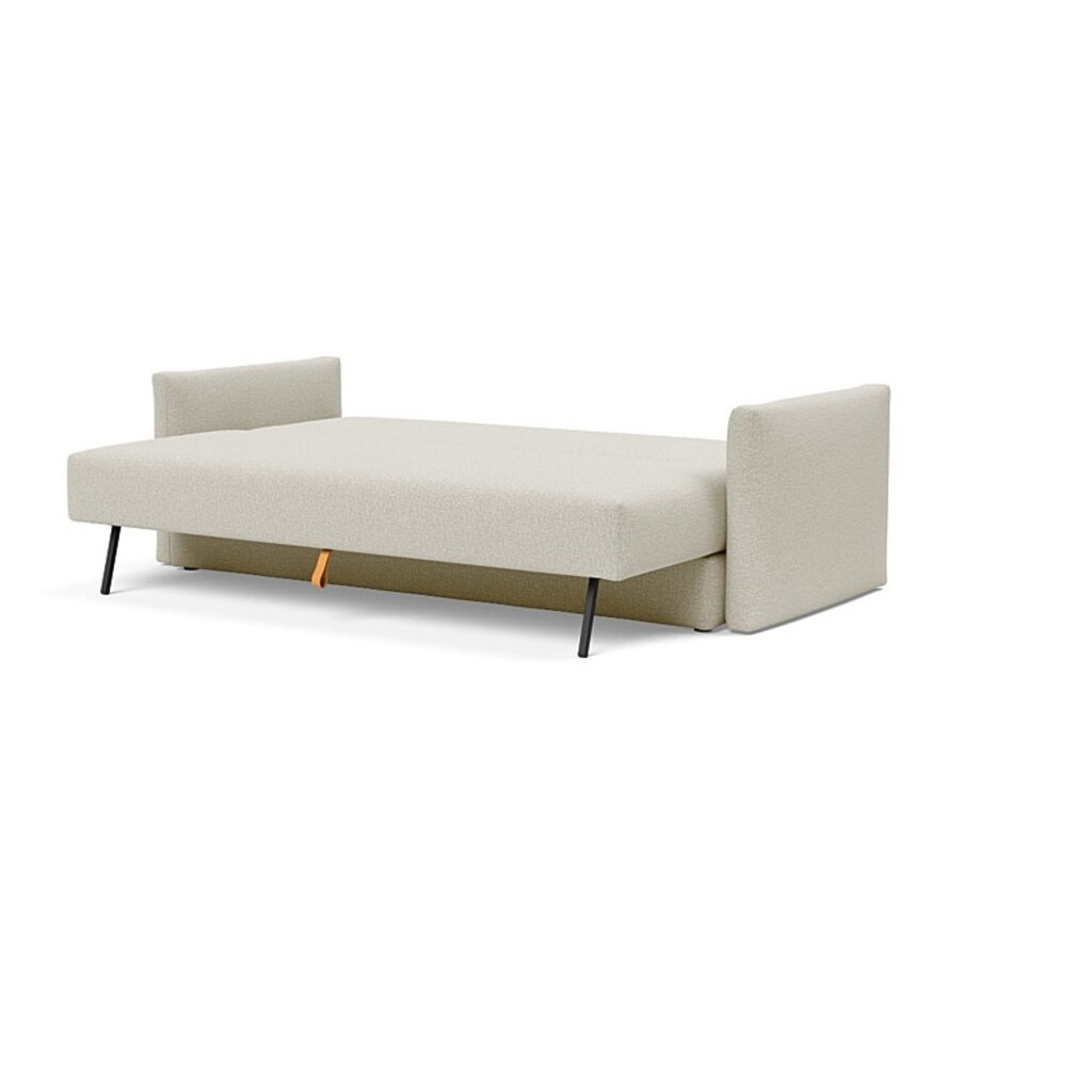 Innovation Living Tripi Sofa W/Arms - Black Legs 59"x79" -  Melanie Grey