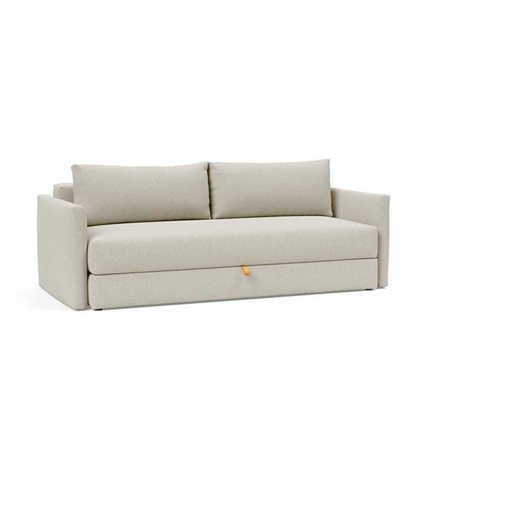 Innovation Living Tripi Sofa W/Arms - Black Legs 59"x79" -  Melanie Grey