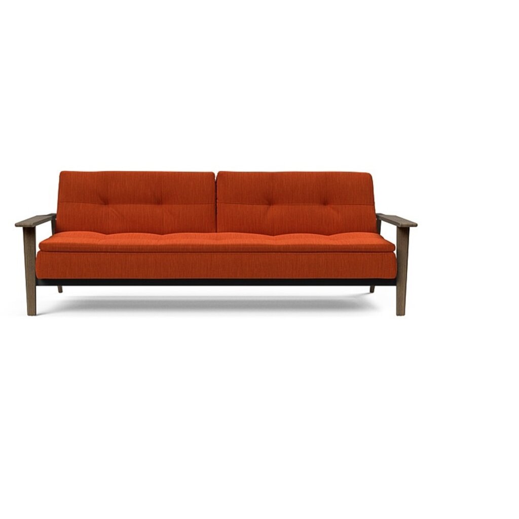 Innovation Living Dublexo Frej Sofa - Somked Oak 45"x94" Elegance Paprika