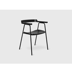 Gus Modern Principal Chair Black Ash