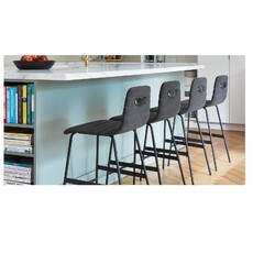 Gus Modern Lecture Counter  Stool Ash Black