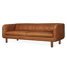 Gus Modern Beaconsfield Sofa Saddle Brown Leather