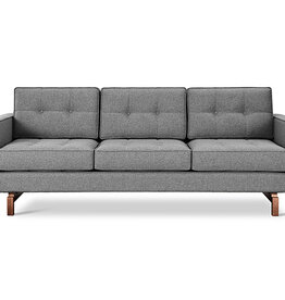 Gus Modern Jane 2 Sofa Parliament Stone Walnut Legs