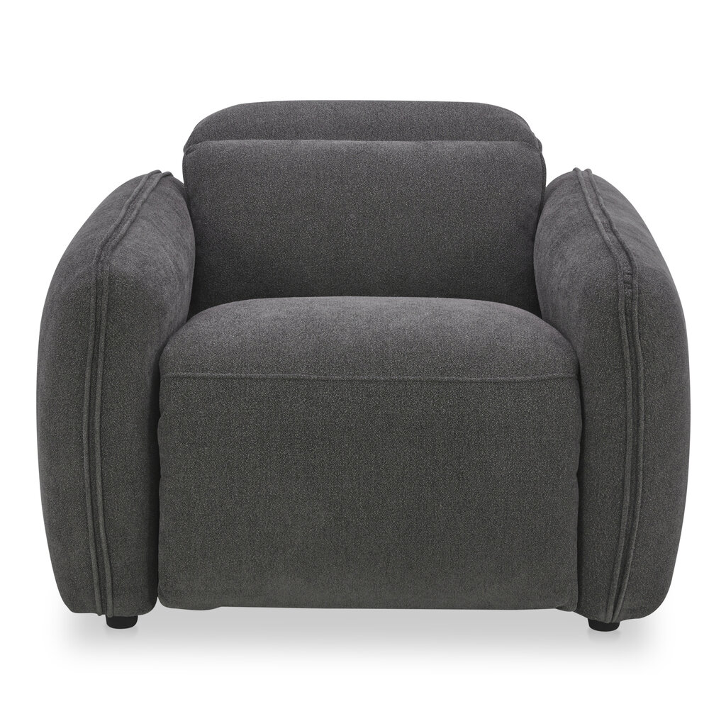 Moe's Home Collection Eli Power Recliner Chair-  Dusk Grey