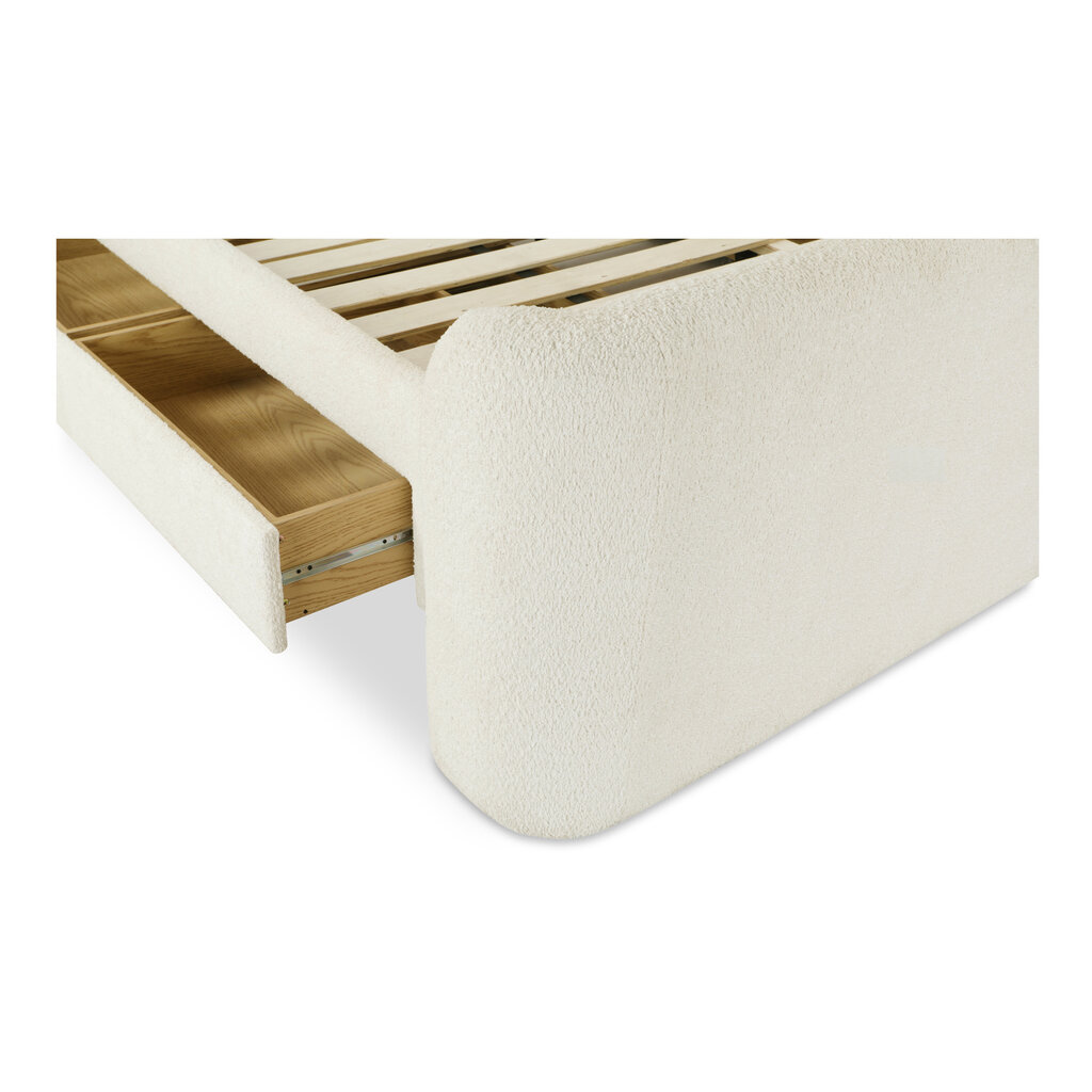 Sophia King Bed Cream Direct Furniture Modern Home