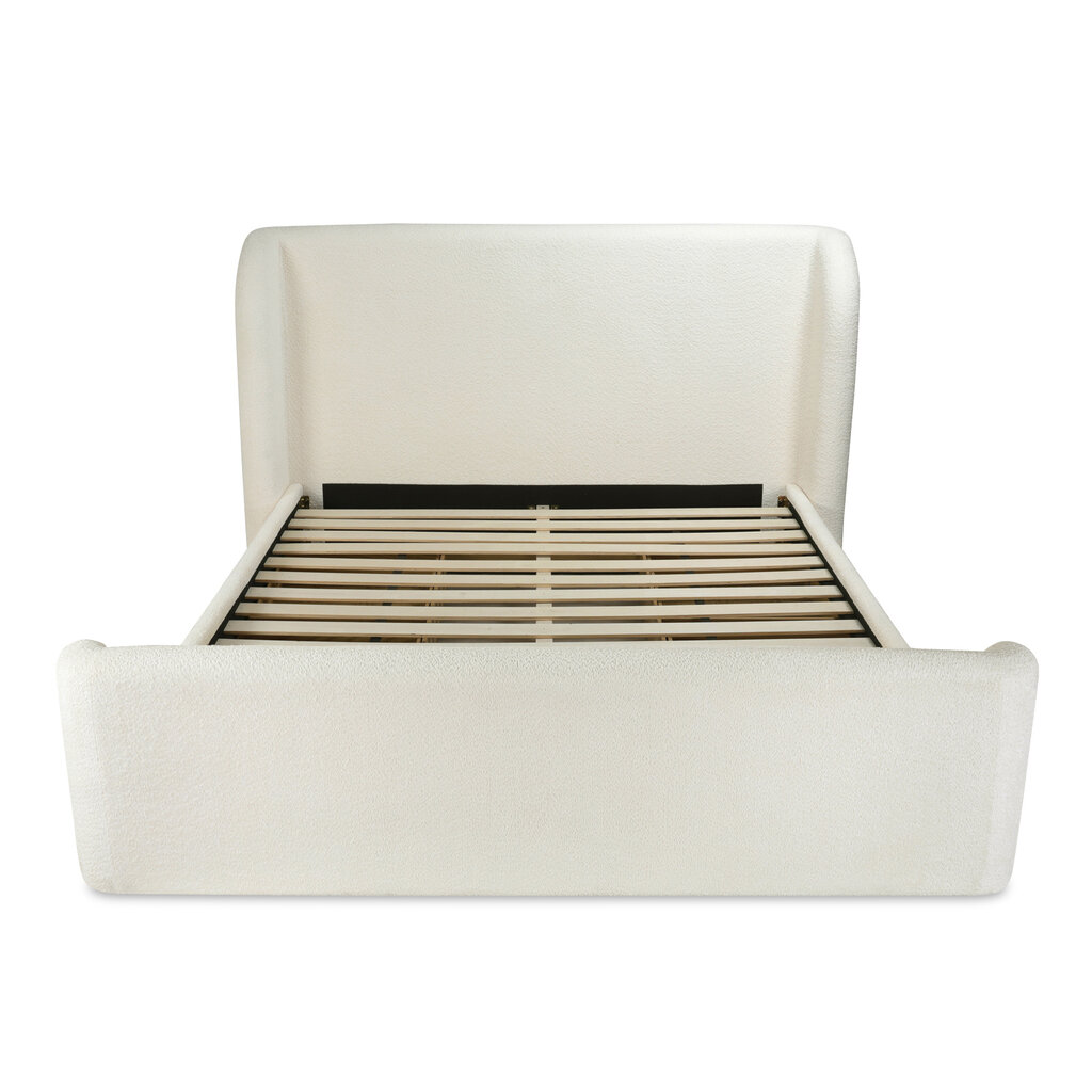 Moe's Home Collection Sophia King Bed Cream