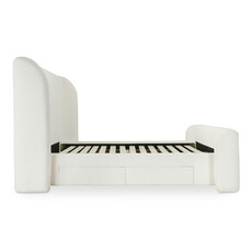 Moe's Home Collection Sophia King Bed Cream