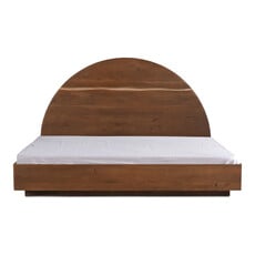 Moe's Home Collection Watson Bed King-Brown
