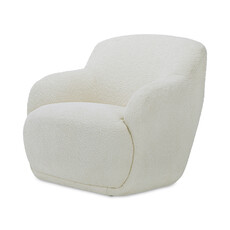 Moe's Home Collection Stevie Lounge Chair - Cream