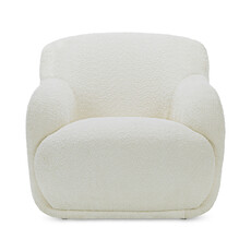 Moe's Home Collection Stevie Lounge Chair - Cream