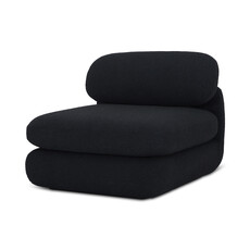 Moe's Home Collection Scout Lounge Chair - Black