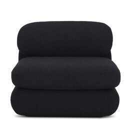 Moe's Home Collection Scout Lounge Chair - Black