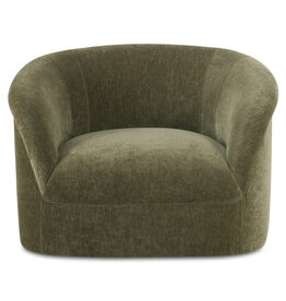 Moe's Home Collection Thora Lounge Chair - Dark Green