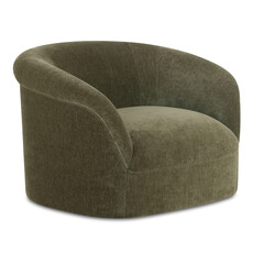 Moe's Home Collection Thora Lounge Chair - Dark Green