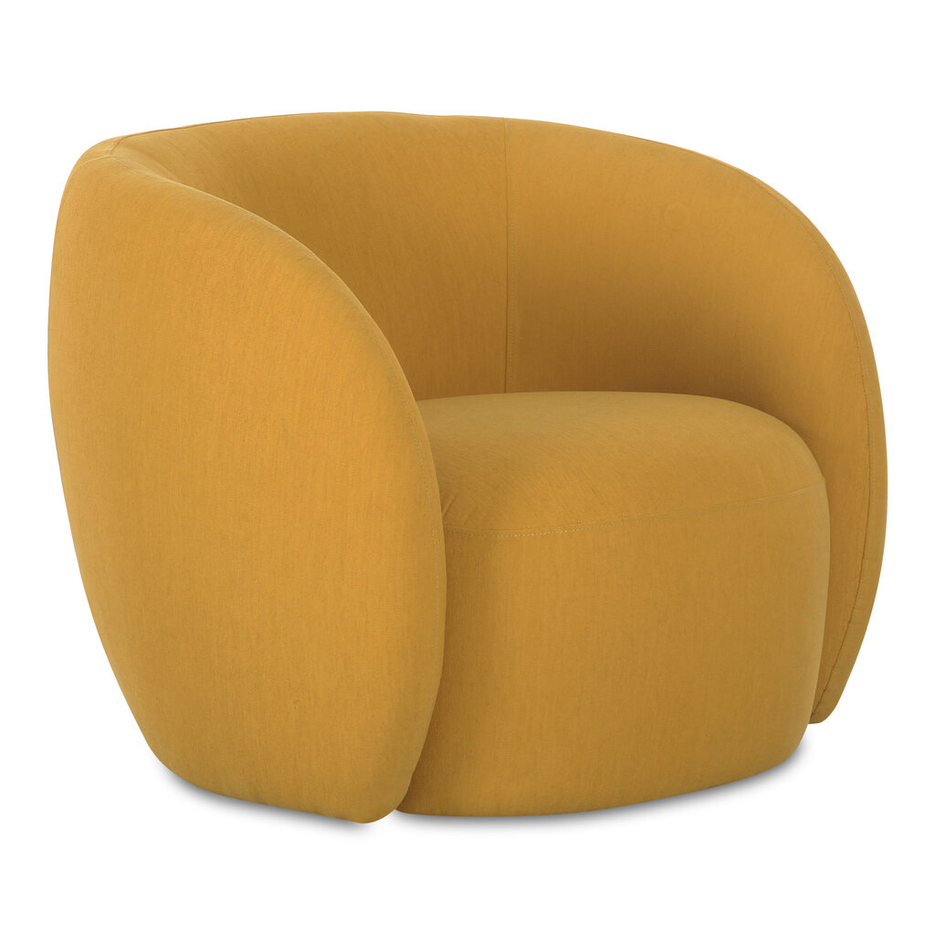 Moe's Home Collection Rae Outdoor Accent Chair - Deep Yellow