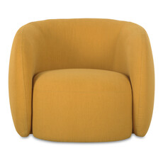 Moe's Home Collection Rae Outdoor Accent Chair - Deep Yellow