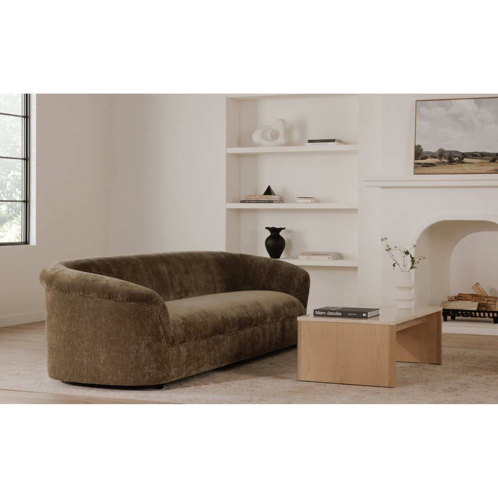 Moe's Home Collection Blake Coffee Table Beige Travertine