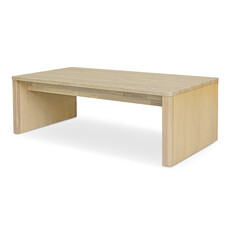 Moe's Home Collection Blake Coffee Table Beige Travertine