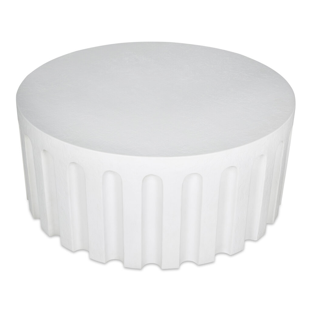 Moe's Home Collection Eris Outdoor Coffee Table - White