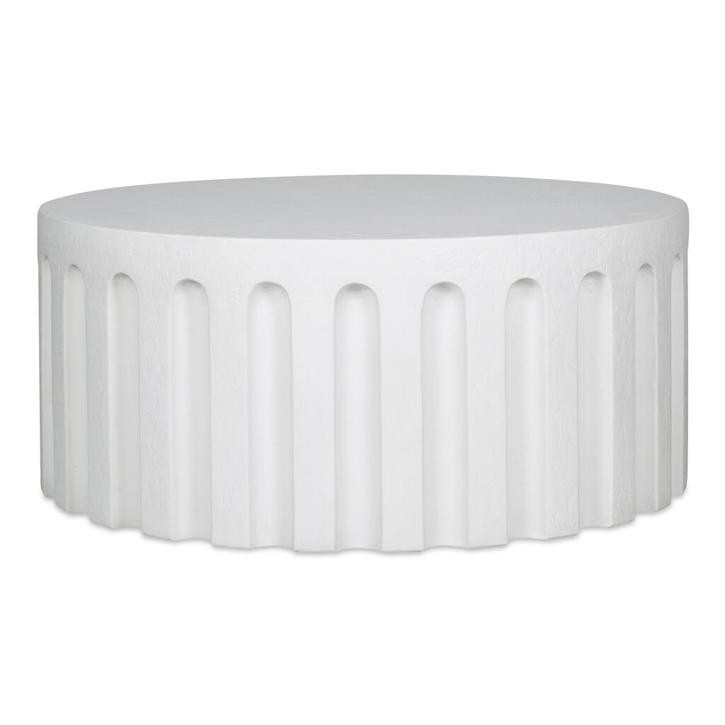 Moe's Home Collection Eris Outdoor Coffee Table - White