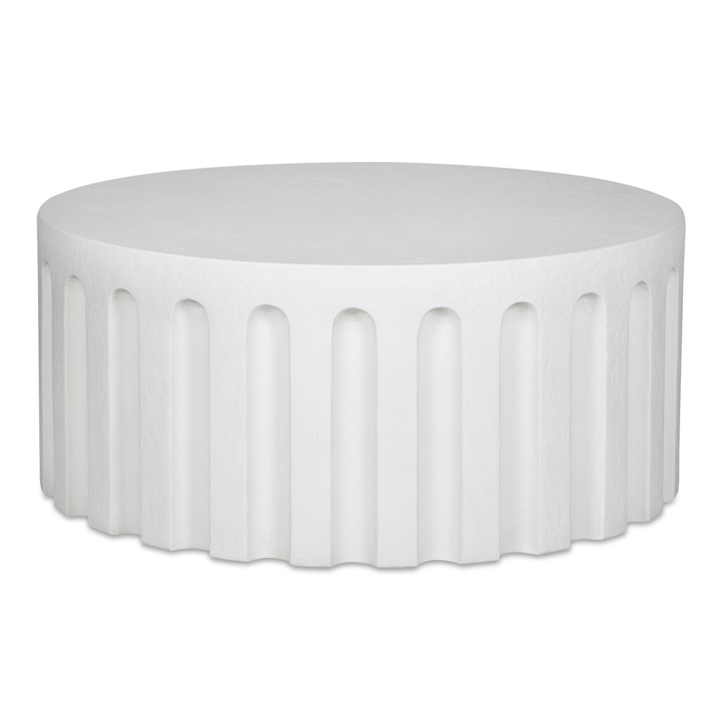 Moe's Home Collection Eris Outdoor Coffee Table - White