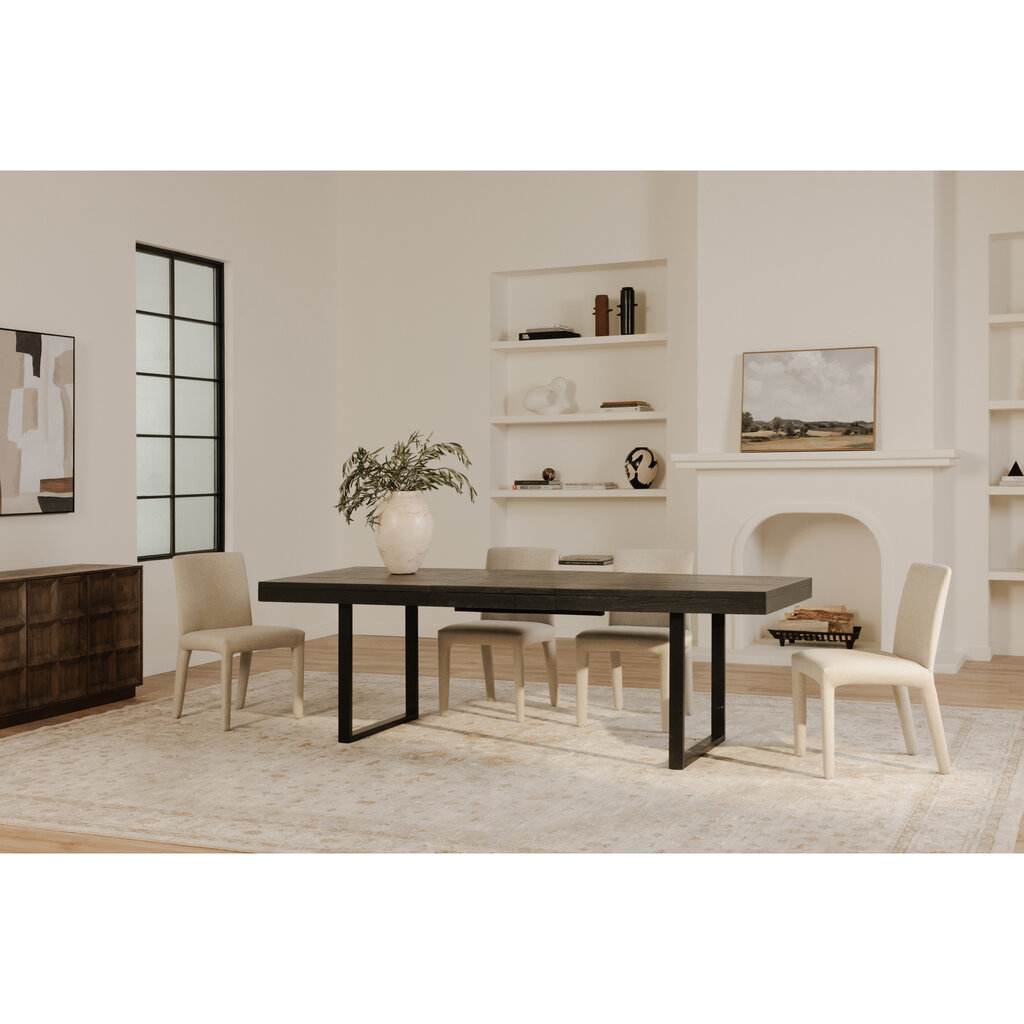 Moe's Home Collection Ben Extension Dining Table - Black