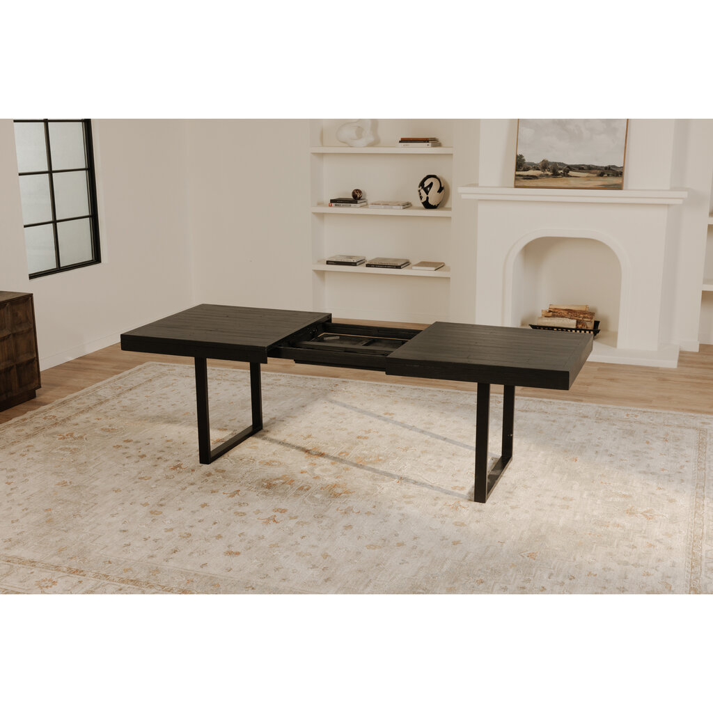 Moe's Home Collection Ben Extension Dining Table - Black