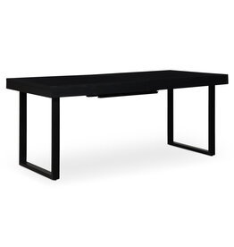 Moe's Home Collection Ben Extension Dining Table - Black