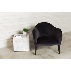 Moe's Home Collection Nash Side Table - White Marble