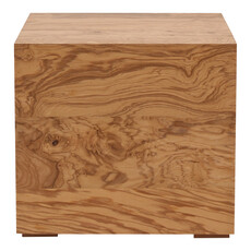 Moe's Home Collection Nash Side Table - Honey Brown Burl