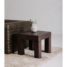 Moe's Home Collection Evander Side Table Rustic Brown
